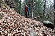 Al Monte Campo e Laghetto di Pietra Quadra da Capovalle-Caprini il 6 aprile 2017 - FOTOGALLERY